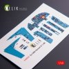 KELIK K48025 SU-24 INTERIOR 3D DECALS FOR TRUMPETER KIT 1/48